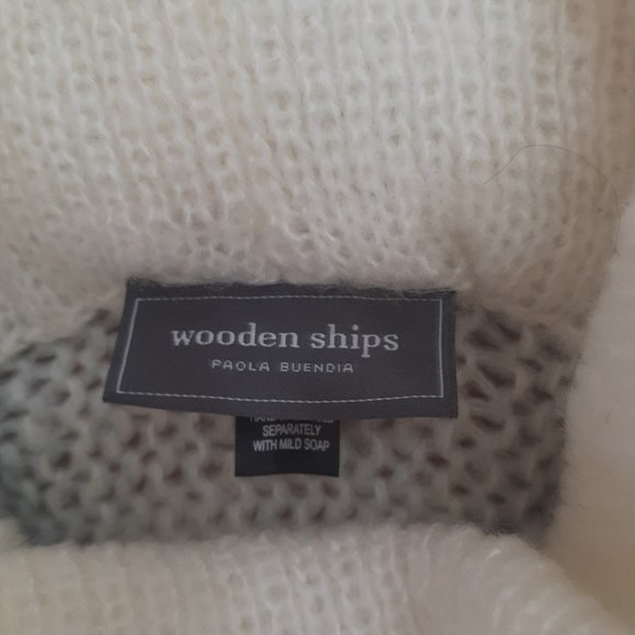 Wooden Ships Sweater Poncho - Picture 4 of 4